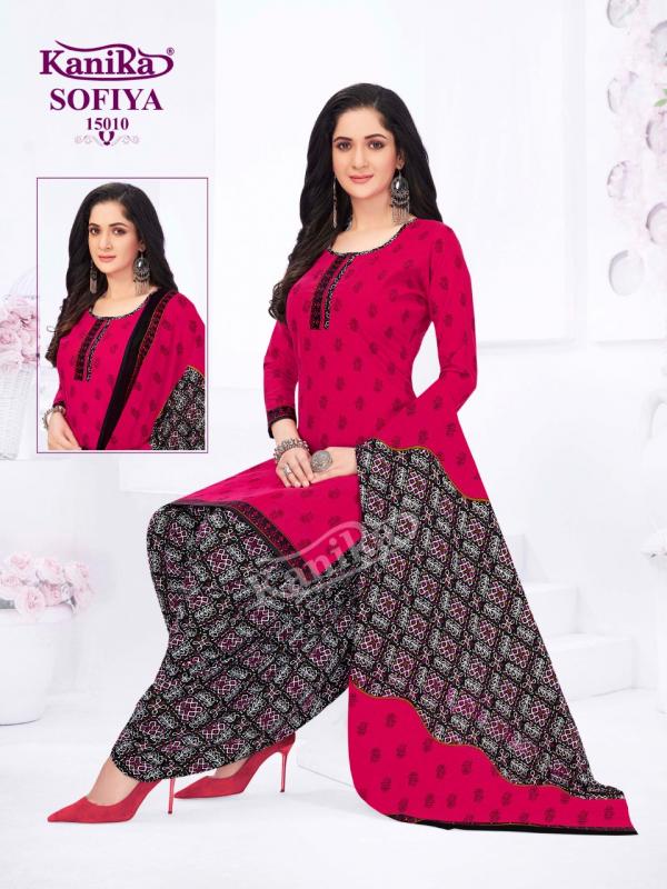 Kanika Sofiya Vol-15 Cotton Designer Readymade With Linning Suit